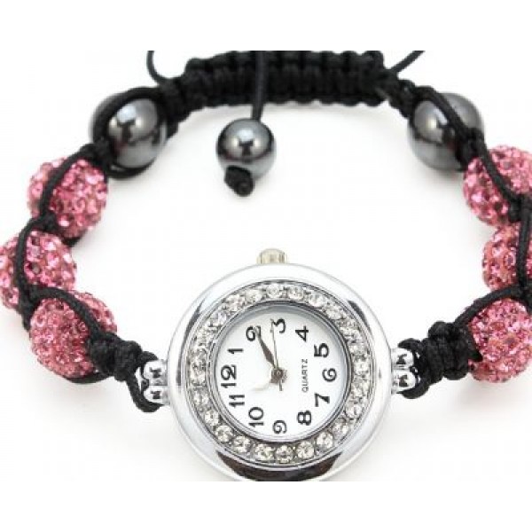 Ceas Bratara Shamballa cu Cristale